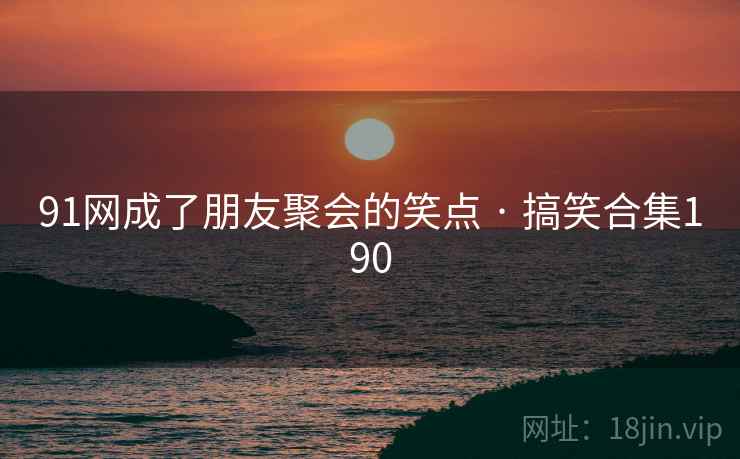 91网成了朋友聚会的笑点 · 搞笑合集190